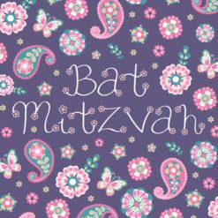 Bat Mitzvah Greeting Card