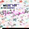 Daughter's Bat Mitzvah Card