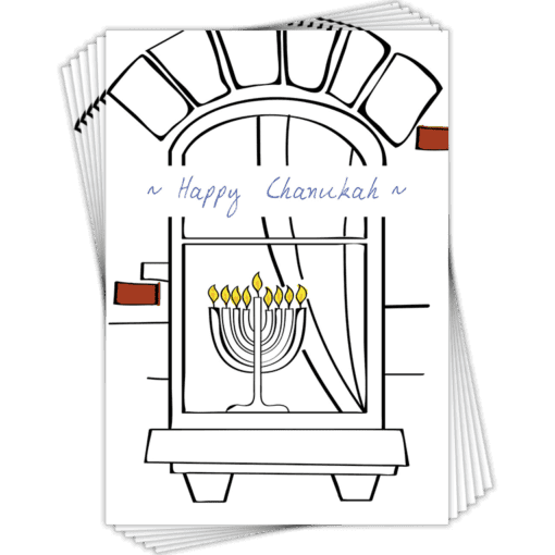 Chanukah Cards 6 pack