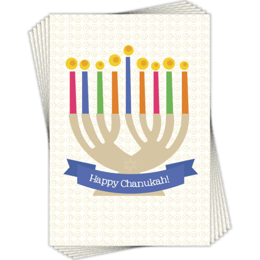 Chanukah Cards 6 pack