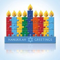Hanukkah Greeting Card