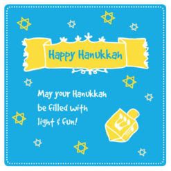 Hanukkah Greeting Card