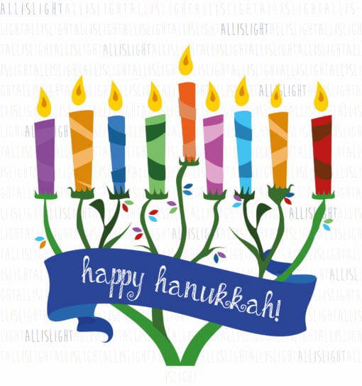 Hanukkah Greeting Card