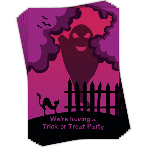 Halloween Invitations 6 pack