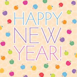 Jewish New Year Greeting Card