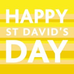 St David's Day Greeting Card