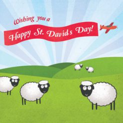 St David's Day Greeting Card