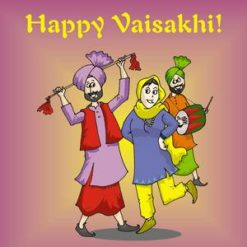 Vaisakhi Greeting Card