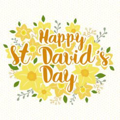 St Davids Day Card
