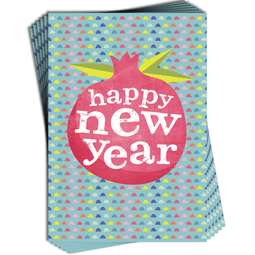 Jewish New Year Cards 6 pack