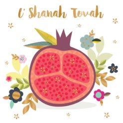 Jewish New Year Card