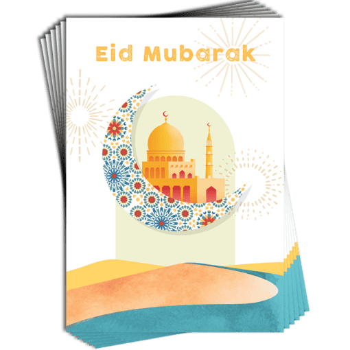 Eid Cards 6 pack *PLASTIC FREE!*