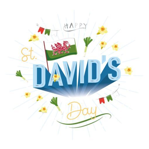 St David's Day Card