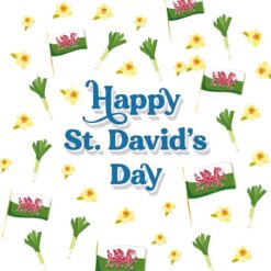 St David's Day Card