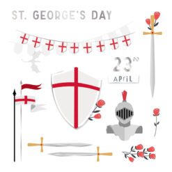 St George's Day Card