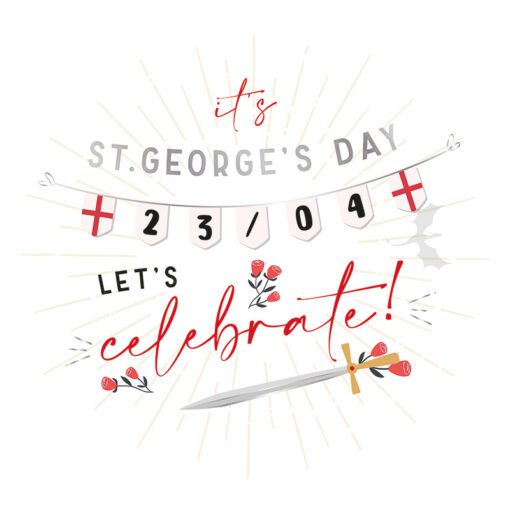 St George's Day Card