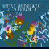 St Andrews Day Thistle Card