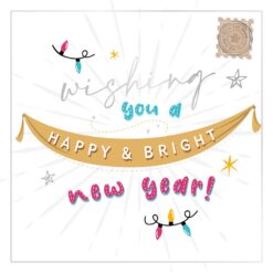 Happy and Bright New Year Card